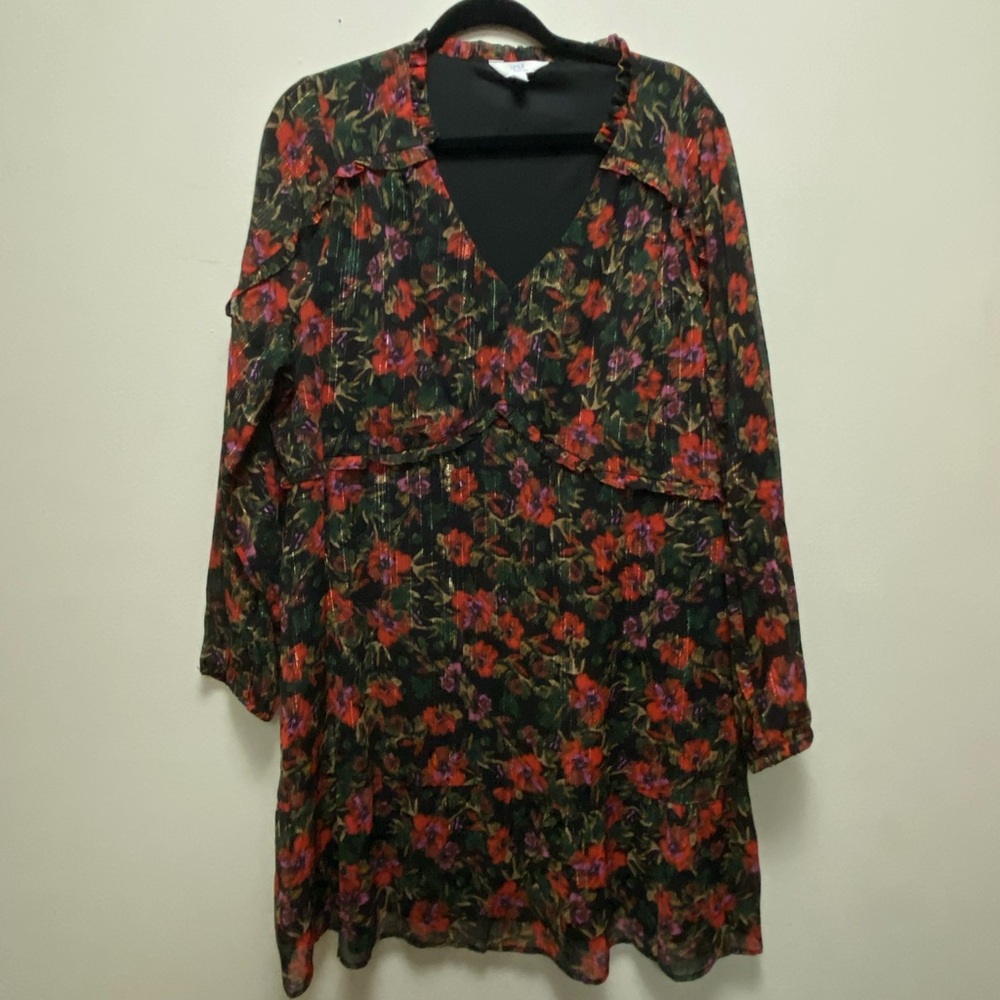 Time and tru floral dress